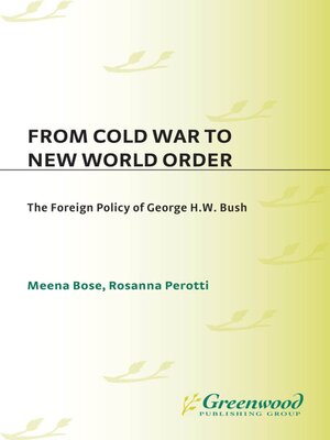cover image of From Cold War to New World Order